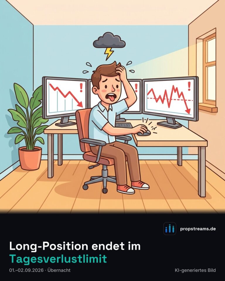 Long-Position endet im Tagesverlustlimit