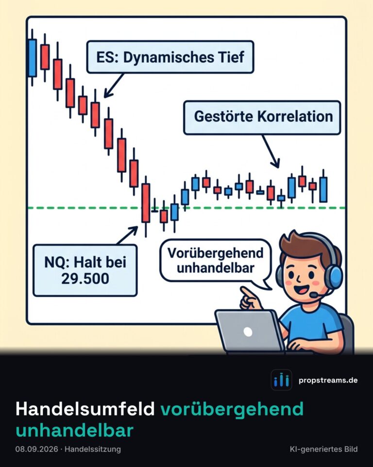 Handelsumfeld vorübergehend unhandelbar