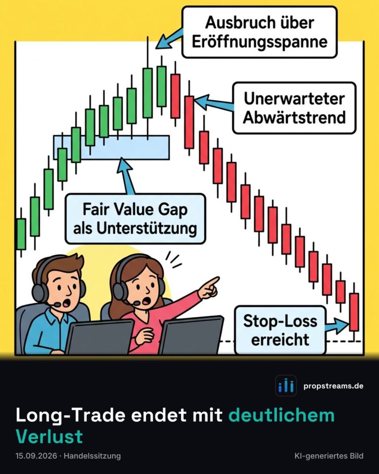 Long-Trade endet mit deutlichem Verlust