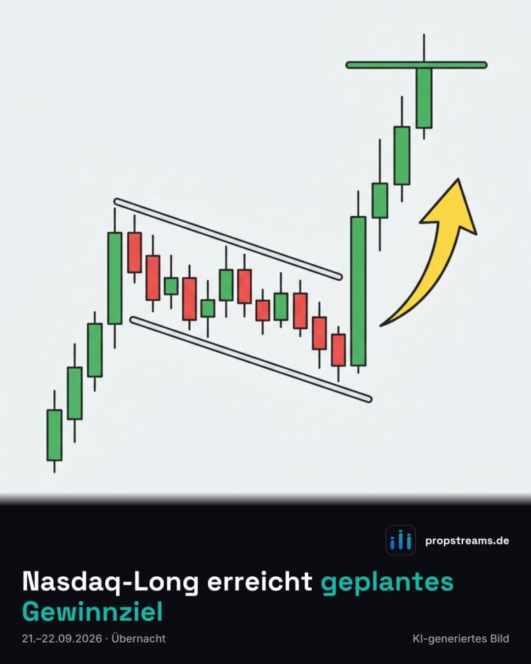 Nasdaq-Long erreicht geplantes Gewinnziel