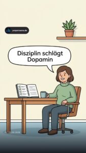 Disziplin schlägt Dopamin