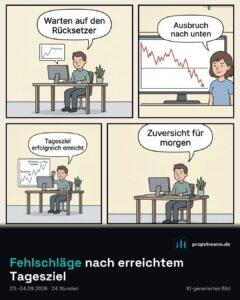 Fehlschläge nach erreichtem Tagesziel