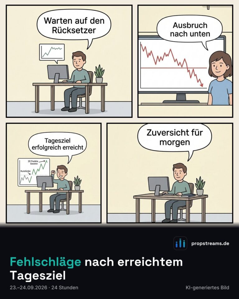 Fehlschläge nach erreichtem Tagesziel
