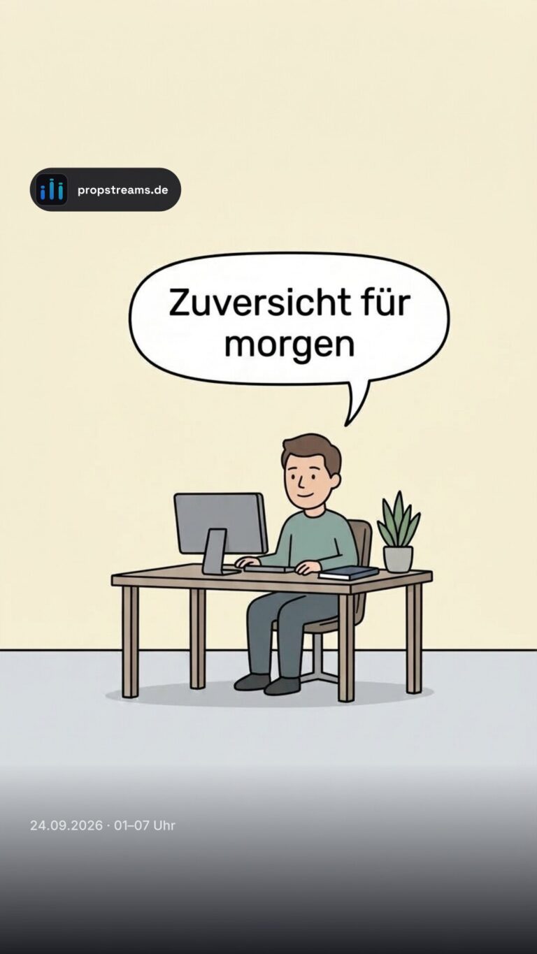 Zuversicht für morgen