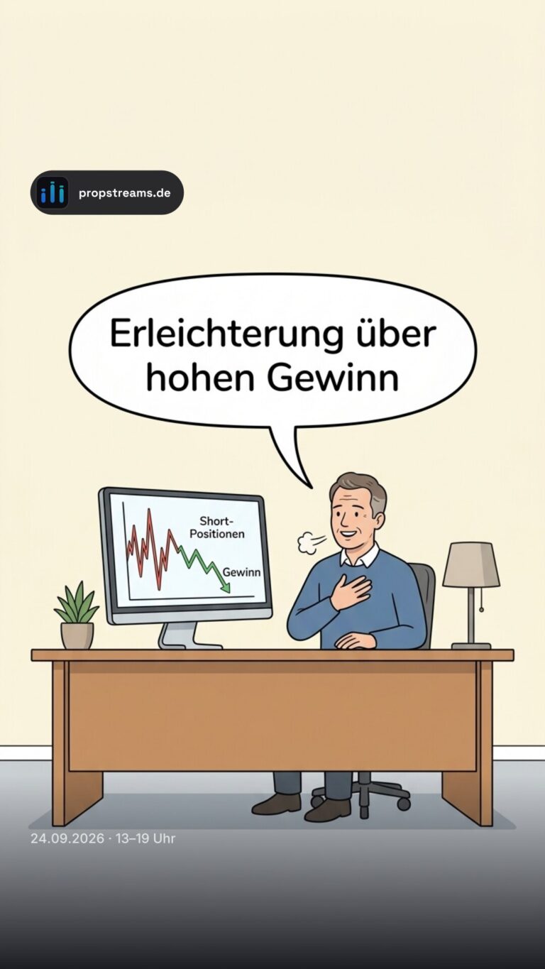 Erleichterung über hohen Gewinn
