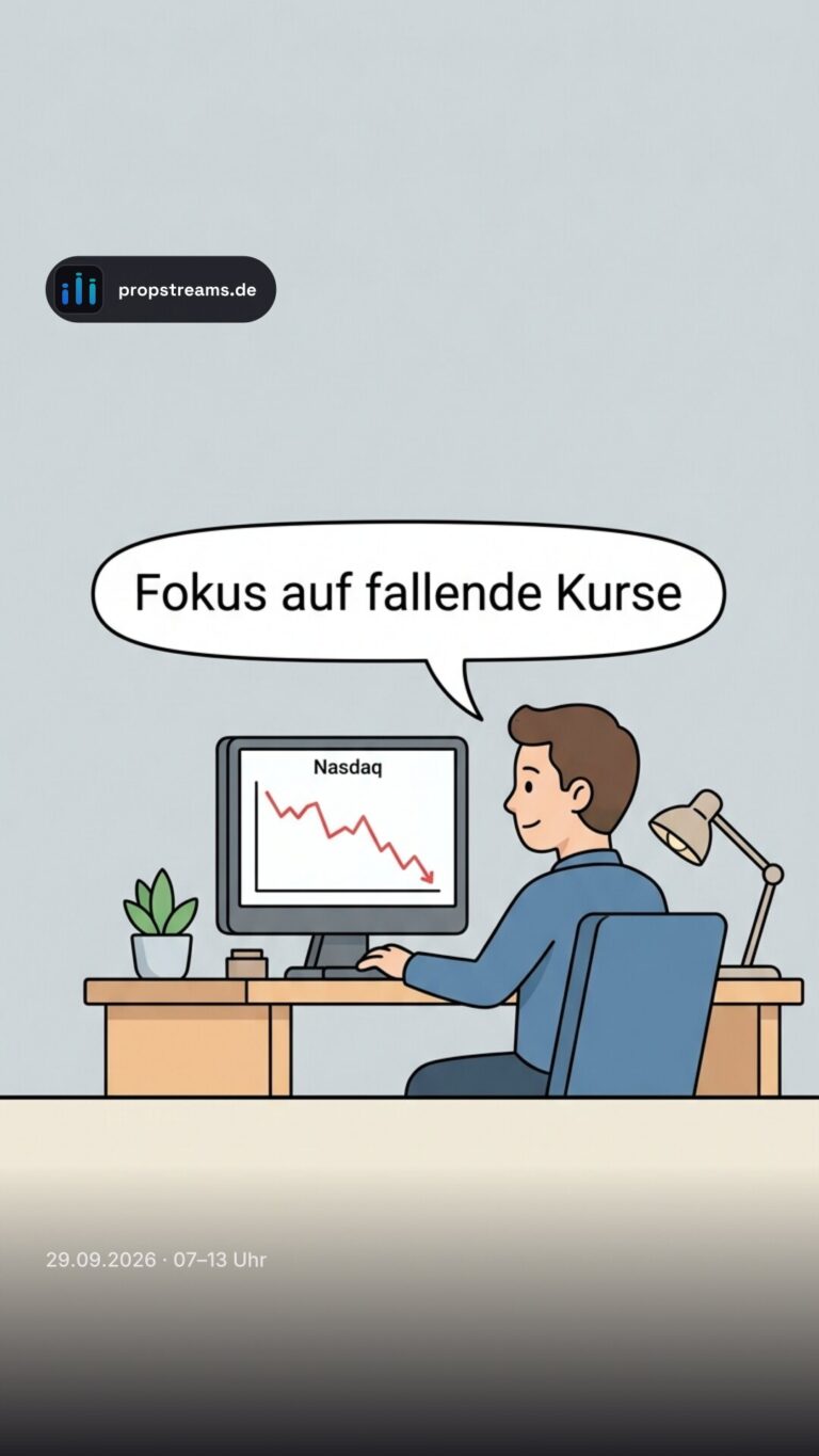 Fokus auf fallende Kurse