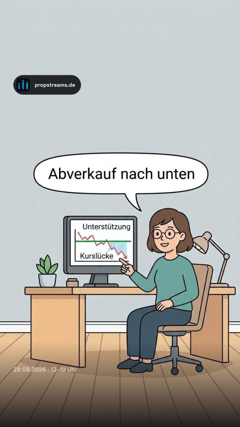 Abverkauf nach unten