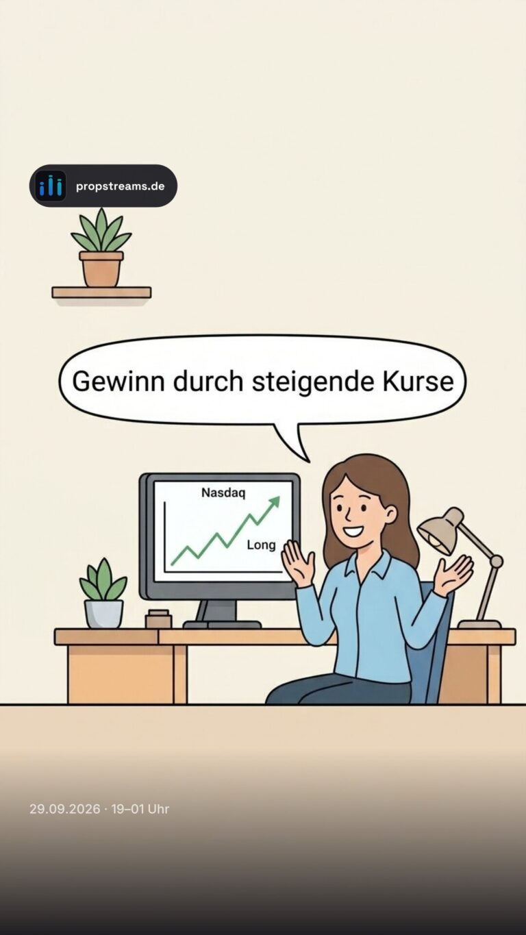 Gewinn durch steigende Kurse