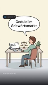Geduld im Seitwärtsmarkt