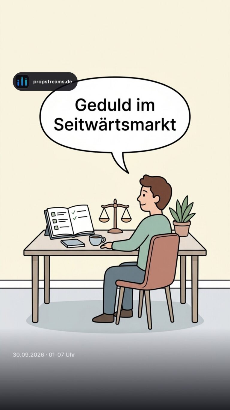 Geduld im Seitwärtsmarkt