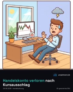 Handelskonto verloren nach Kursausschlag