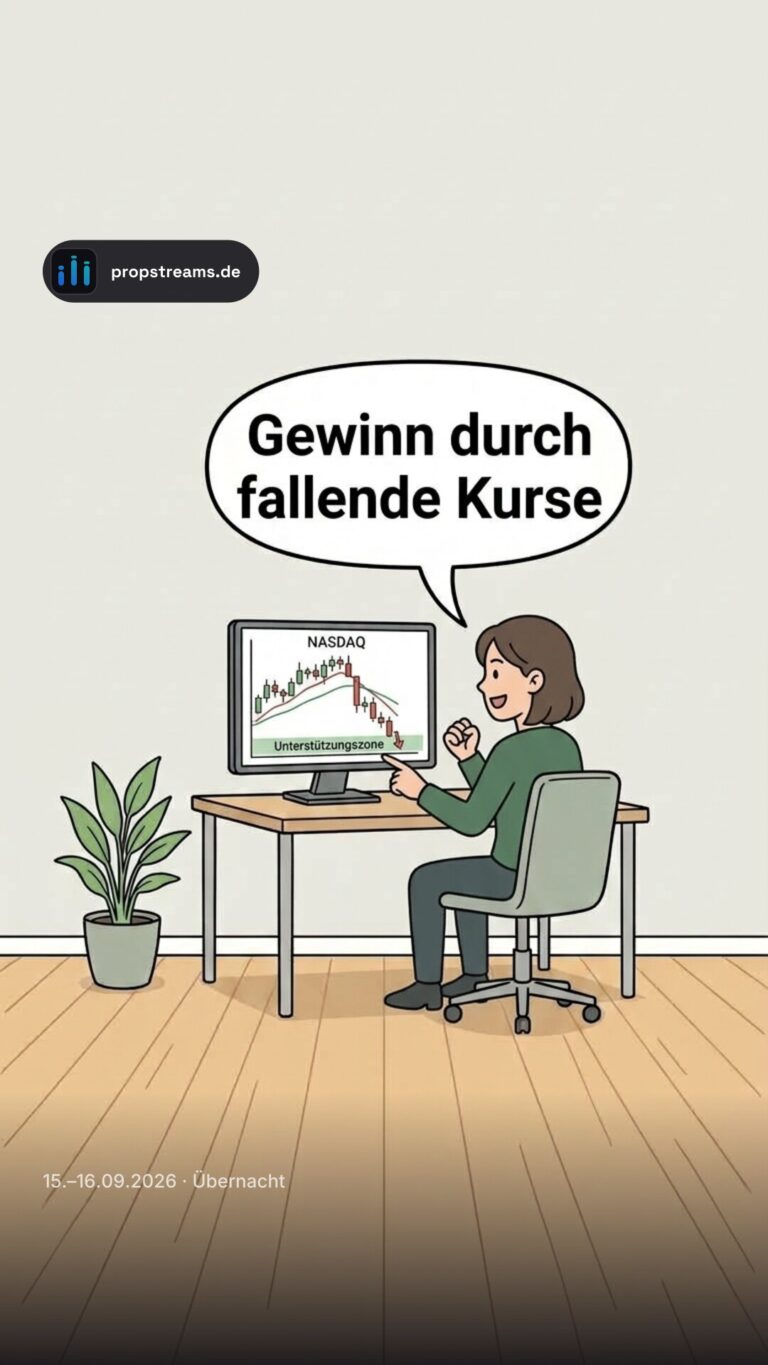 Gewinn durch fallende Kurse