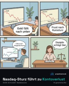 Nasdaq-Sturz führt zu Kontoverlust