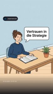 Vertrauen in die Strategie