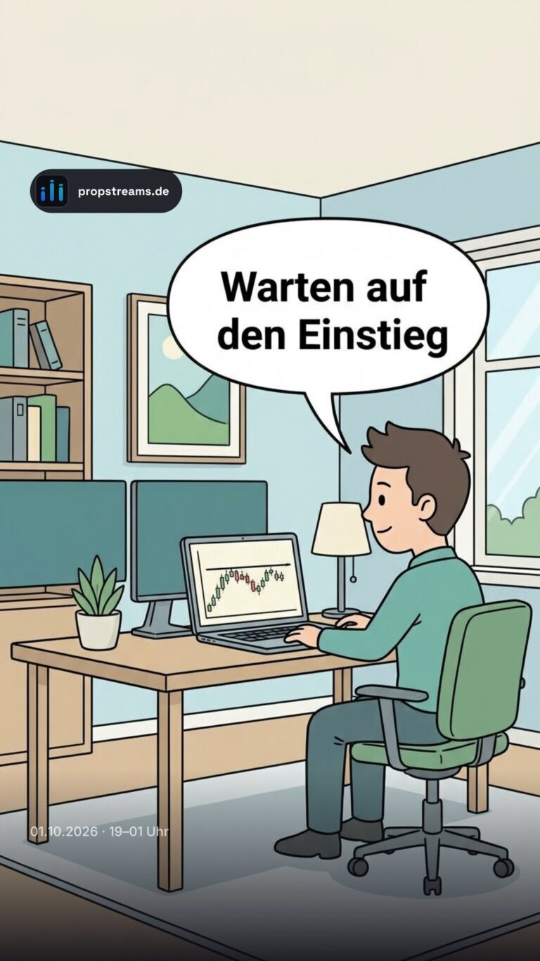 Warten auf den Einstieg