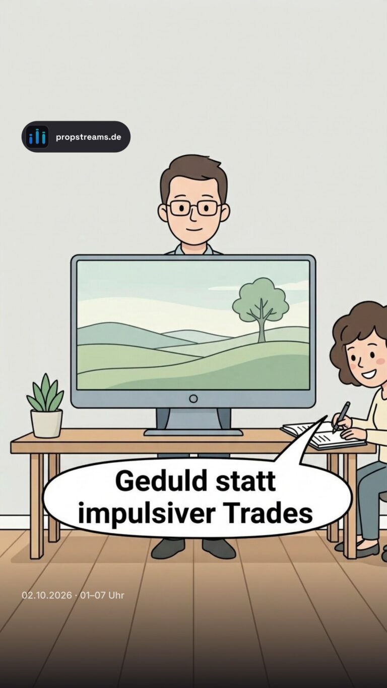Geduld statt impulsiver Trades