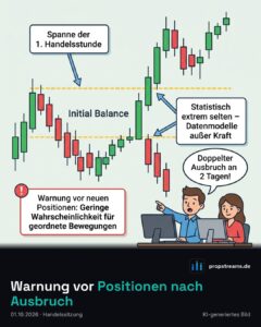 Warnung vor Positionen nach Ausbruch