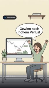 Gewinn nach hohem Verlust
