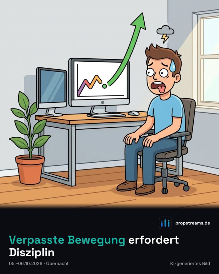Verpasste Bewegung erfordert Disziplin