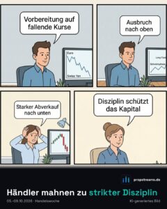 Händler mahnen zu strikter Disziplin