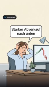 Starker Abverkauf nach unten