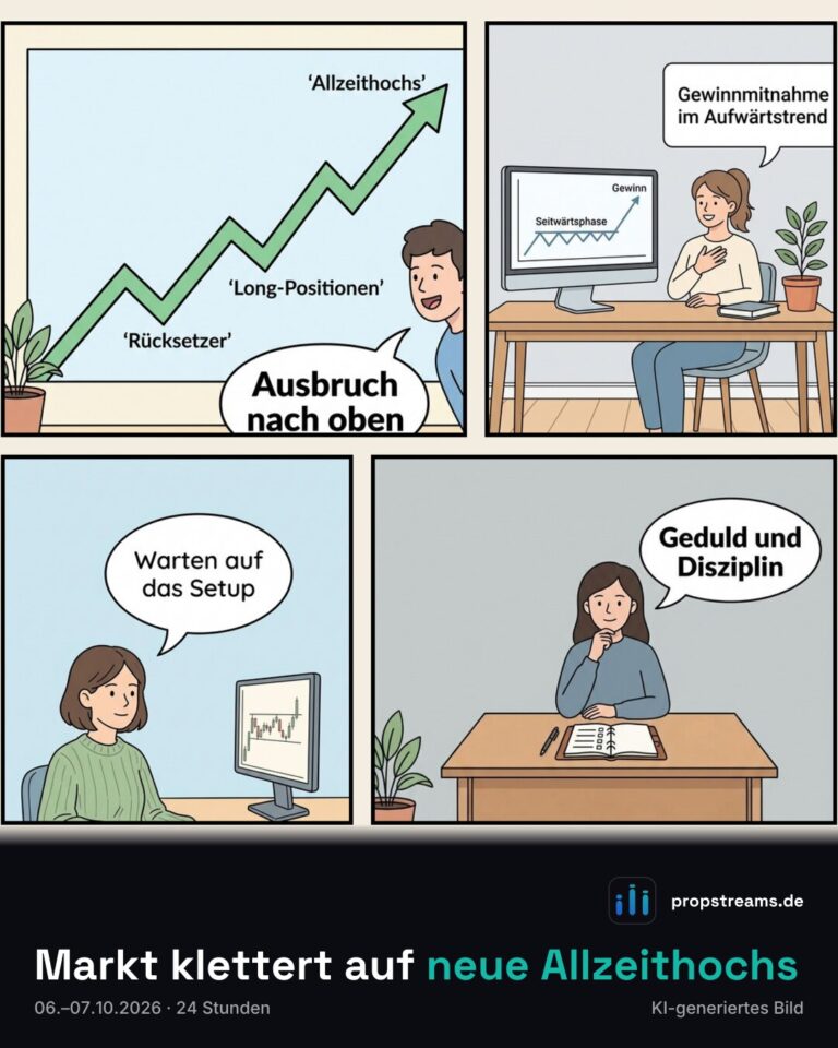 Markt klettert auf neue Allzeithochs
