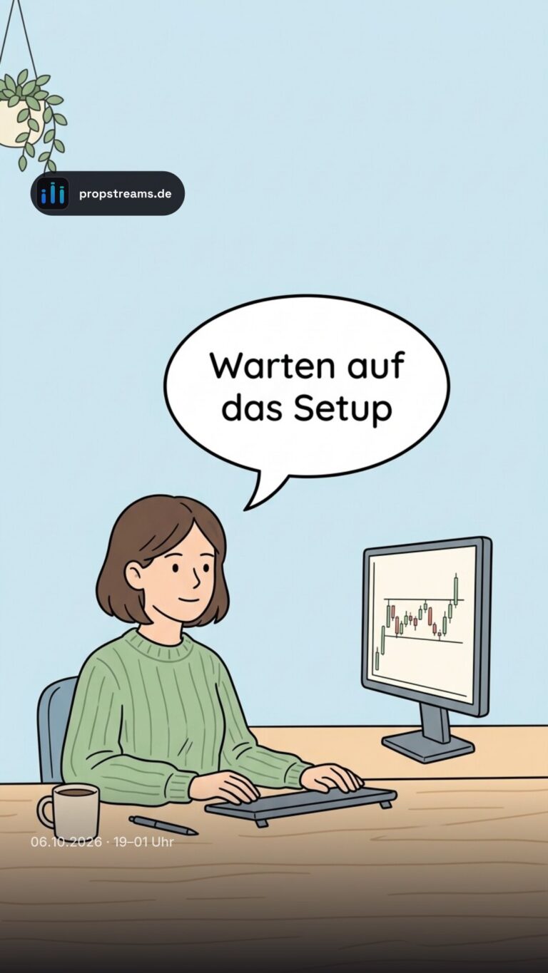 Warten auf das Setup