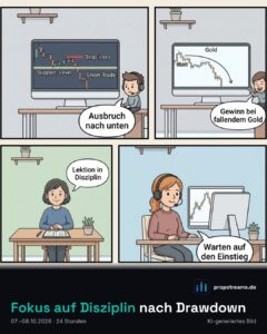 Fokus auf Disziplin nach Drawdown