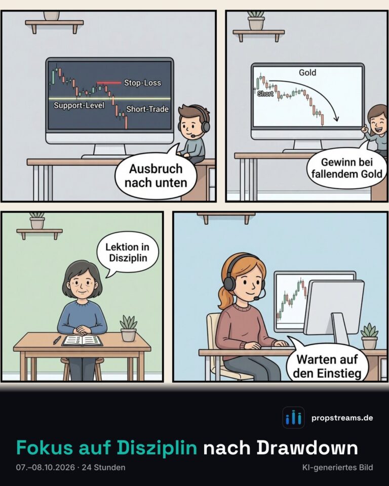 Fokus auf Disziplin nach Drawdown