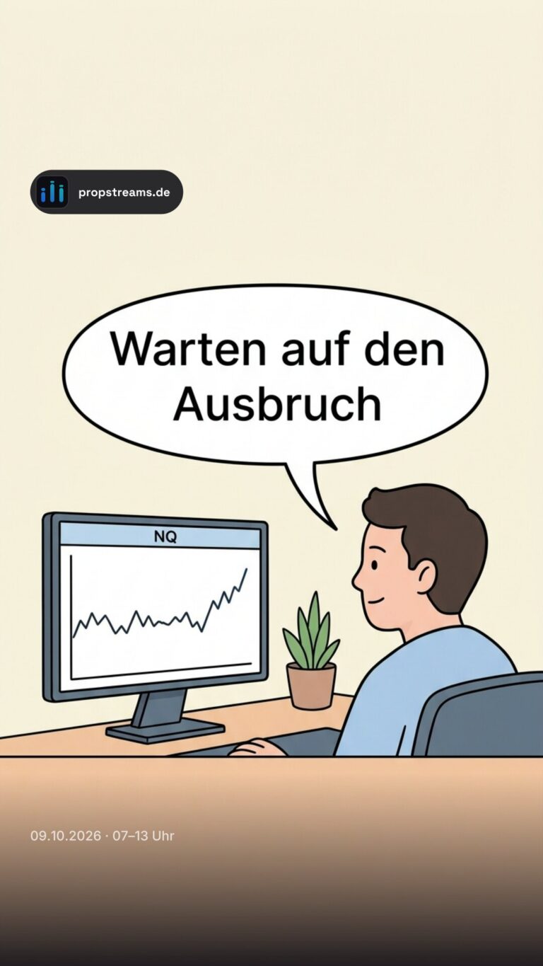 Warten auf den Ausbruch