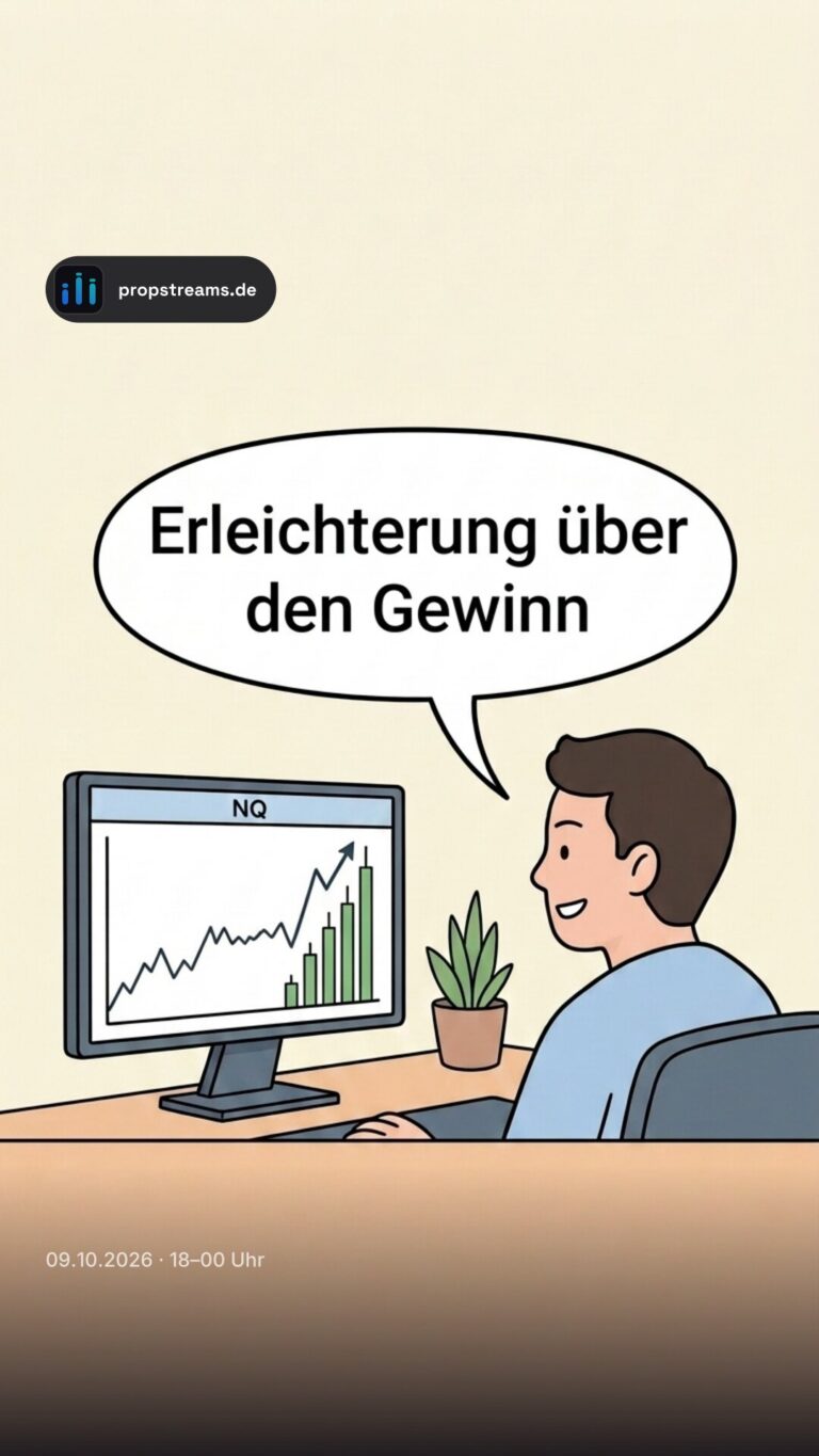 Erleichterung über den Gewinn