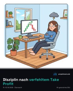 Disziplin nach verfehltem Take Profit