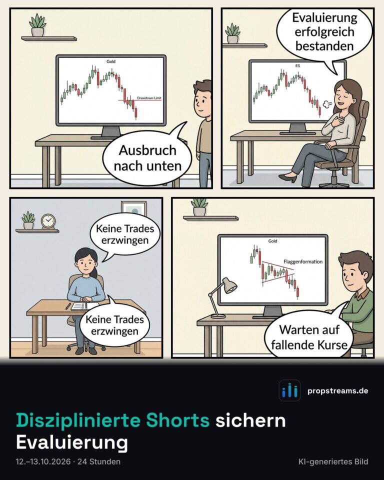 Disziplinierte Shorts sichern Evaluierung