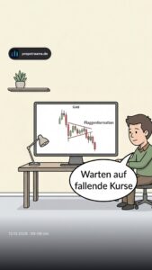 Warten auf fallende Kurse
