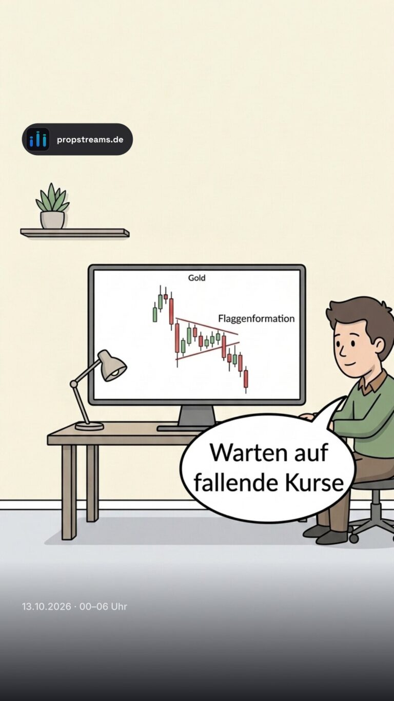 Warten auf fallende Kurse