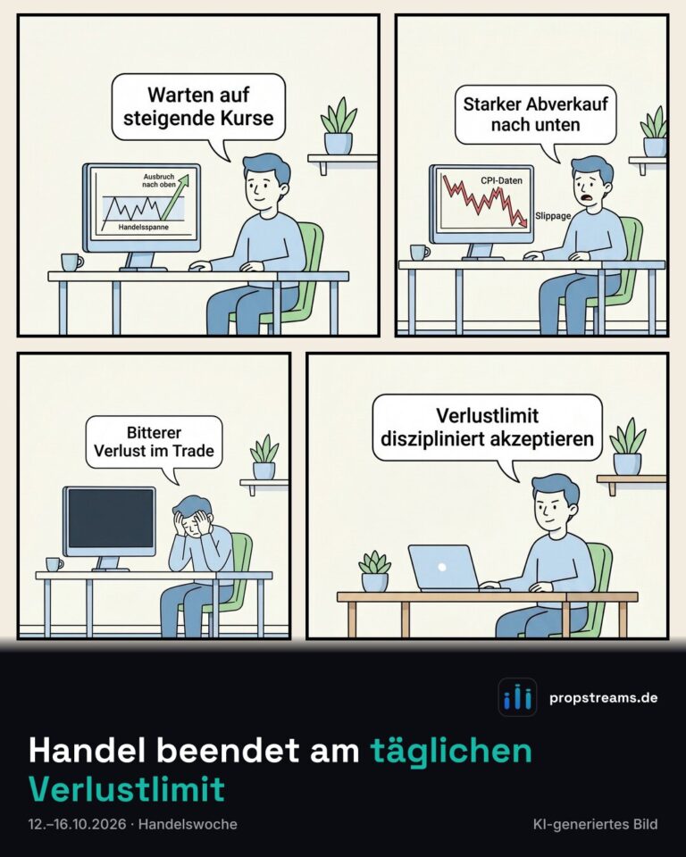 Handel beendet am täglichen Verlustlimit