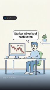 Starker Abverkauf nach unten