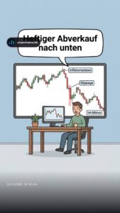 Heftiger Abverkauf nach unten
