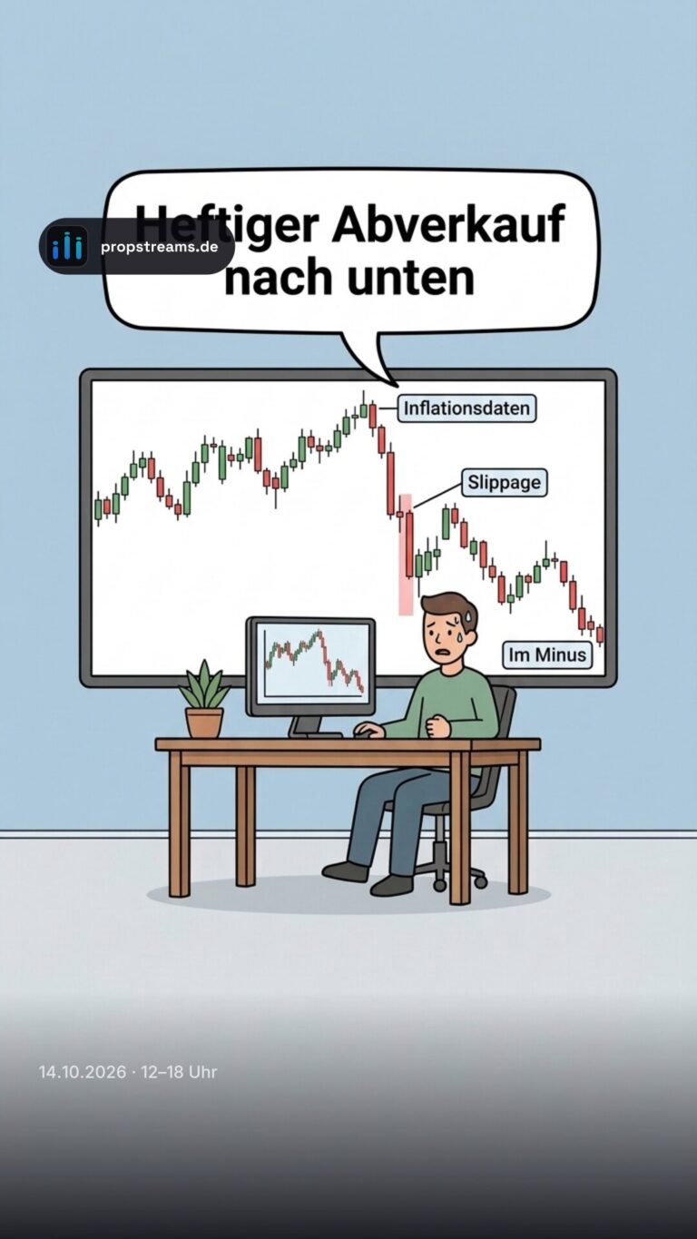 Heftiger Abverkauf nach unten