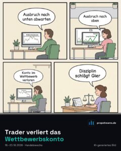 Trader verliert das Wettbewerbskonto