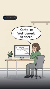 Konto im Wettbewerb verloren