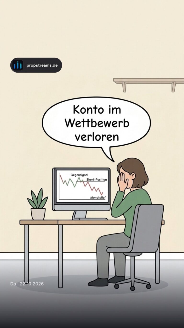 Konto im Wettbewerb verloren