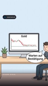 Warten auf Bestätigung