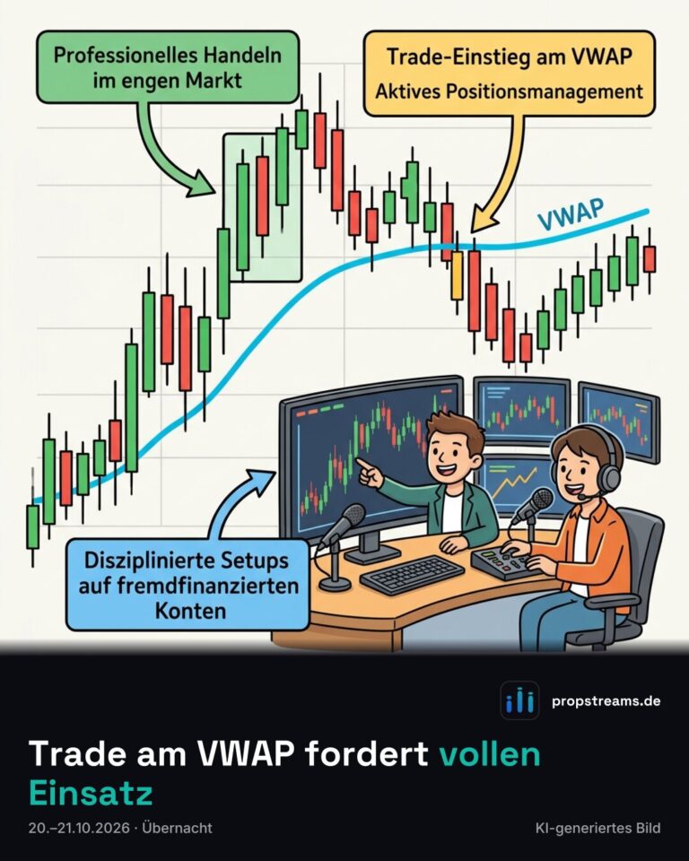 Trade am VWAP fordert vollen Einsatz