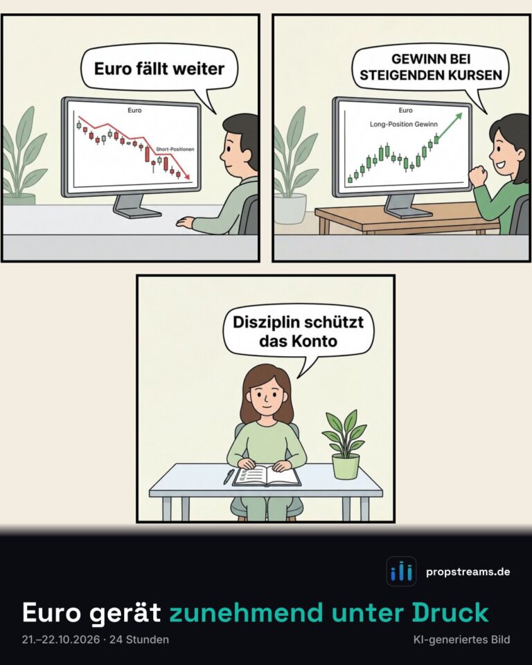 Euro gerät zunehmend unter Druck