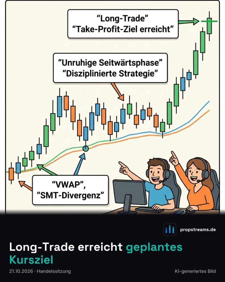 Long-Trade erreicht geplantes Kursziel