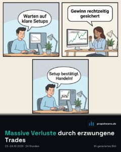 Massive Verluste durch erzwungene Trades