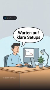 Warten auf klare Setups