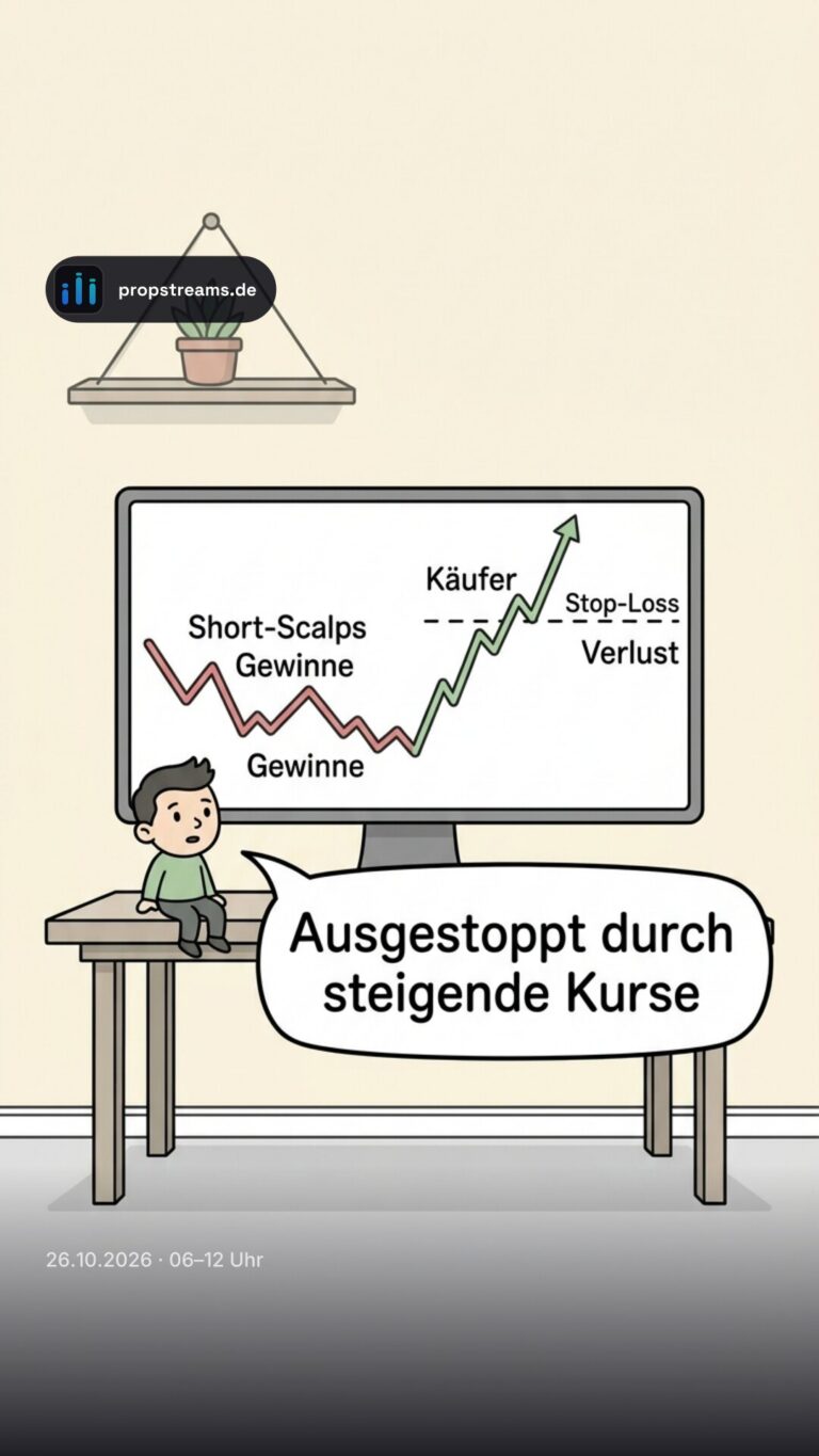 Ausgestoppt durch steigende Kurse